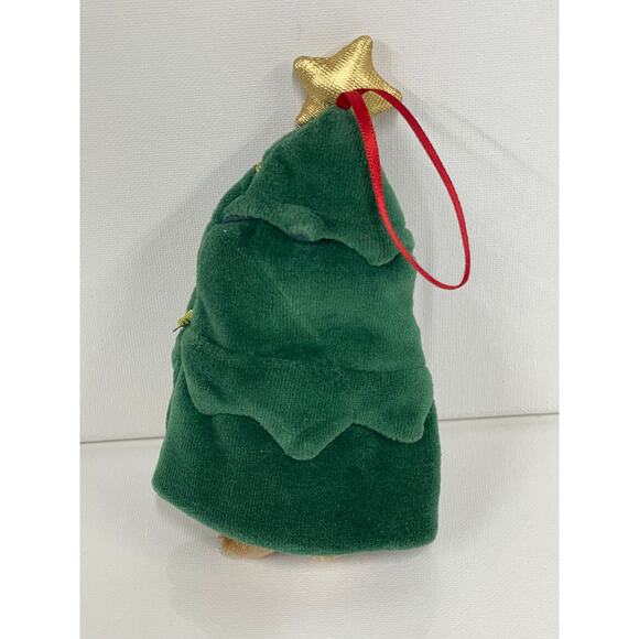 Boyds Collection Mini Bear Lil Spruce Fraiser Christmas Tree Peeker Ornament - Picture 2 of 8
